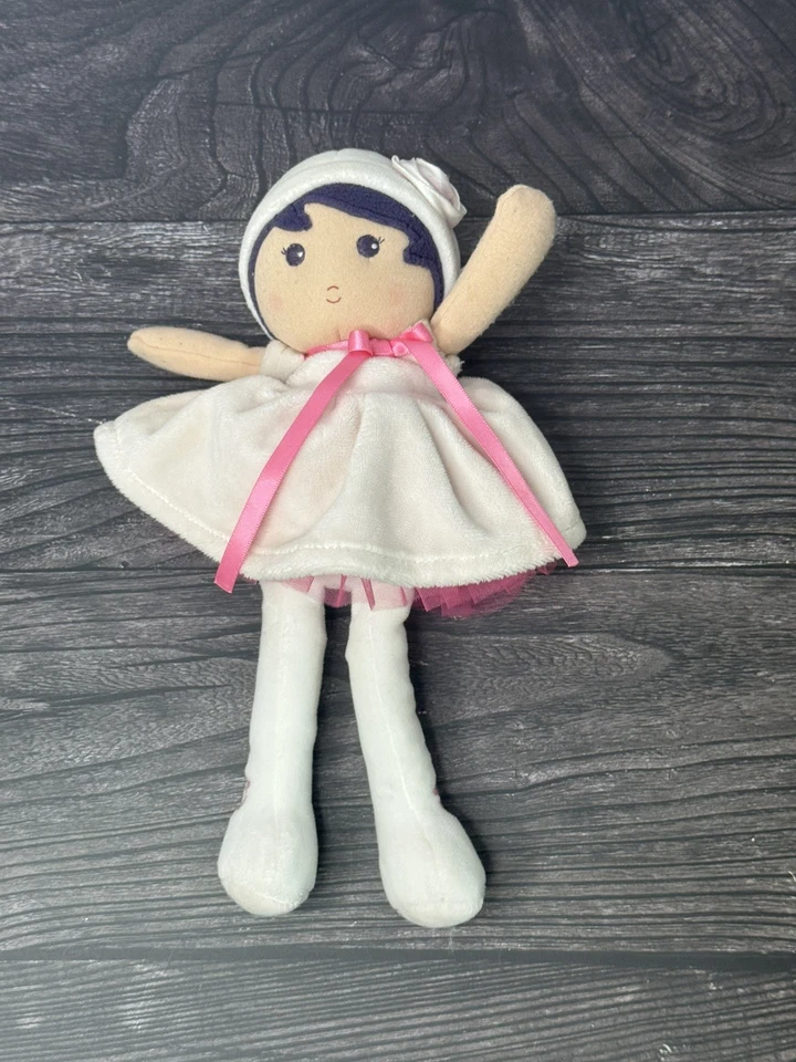 Kaloo Tendresse My First Doll Perle K Soft Doll 8" Baby Toy - Image 3 of 3