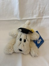 Russ Berrie Luv Pet Waggles Puppy Dog Stuffed Plush Animal Toy Graduation Cap