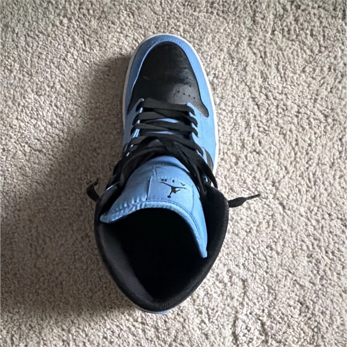 Jordan 1 Mid University Blue Black for Sale | Authenticity