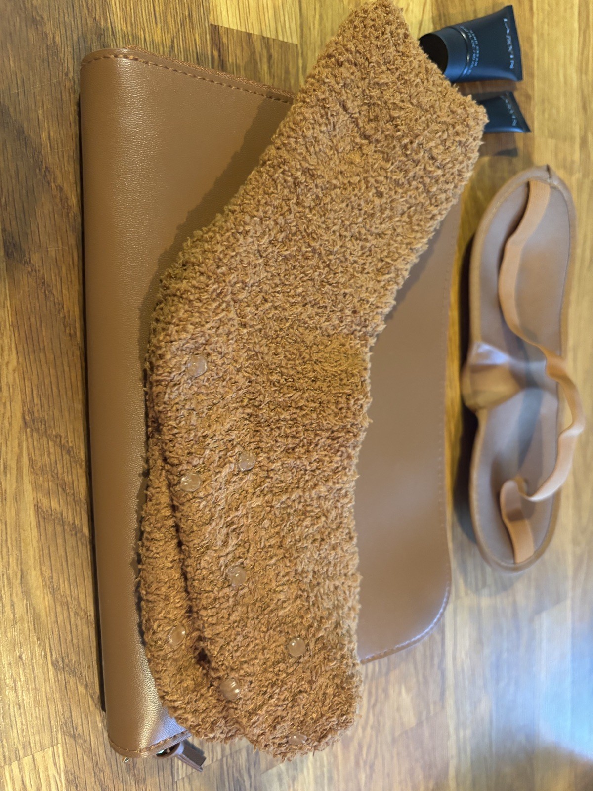 Turkish Airlines Lanvin Business Class Amenity Bag Tan 2025 