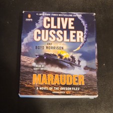 Marauder Audiobook Clive Cussler, Boyd Morrison, Scott Brick, Penguin CD