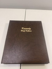 Dansco Album US Kennedy Half Dollars Coins 1964-2007 Model 7166- 74 Coins Total