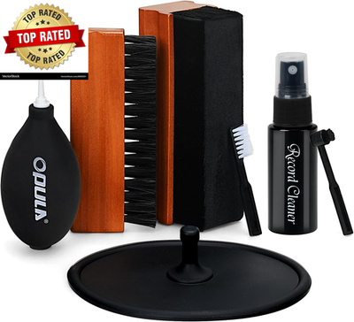 #ad #ad 7 In 1 Vinyl Record Cleaning Kit Complete Vinyl Record Cleaner Solution $20.33