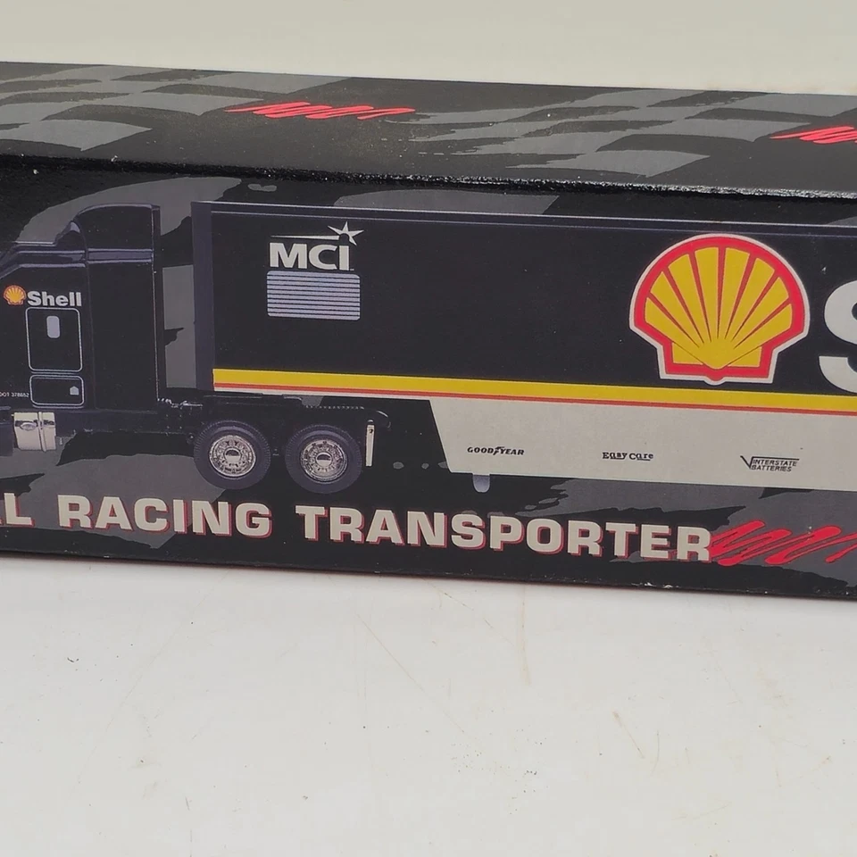 Corgi Shell Racing Transporter 1:64 Diecast Truck Busch IndyCar NIB Ltd Ed Vtg - Image 3 of 4