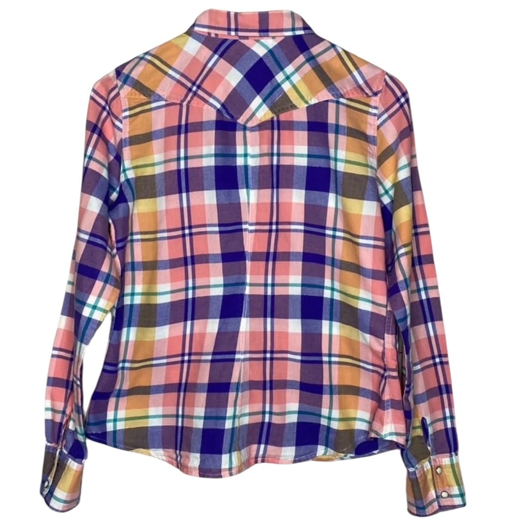 American Eagle Button Down - Size Medium - Pastel… - image 2