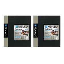 Itoya Original Art Profolio 8.5" x 11" Storage/Display Book x 11", Black