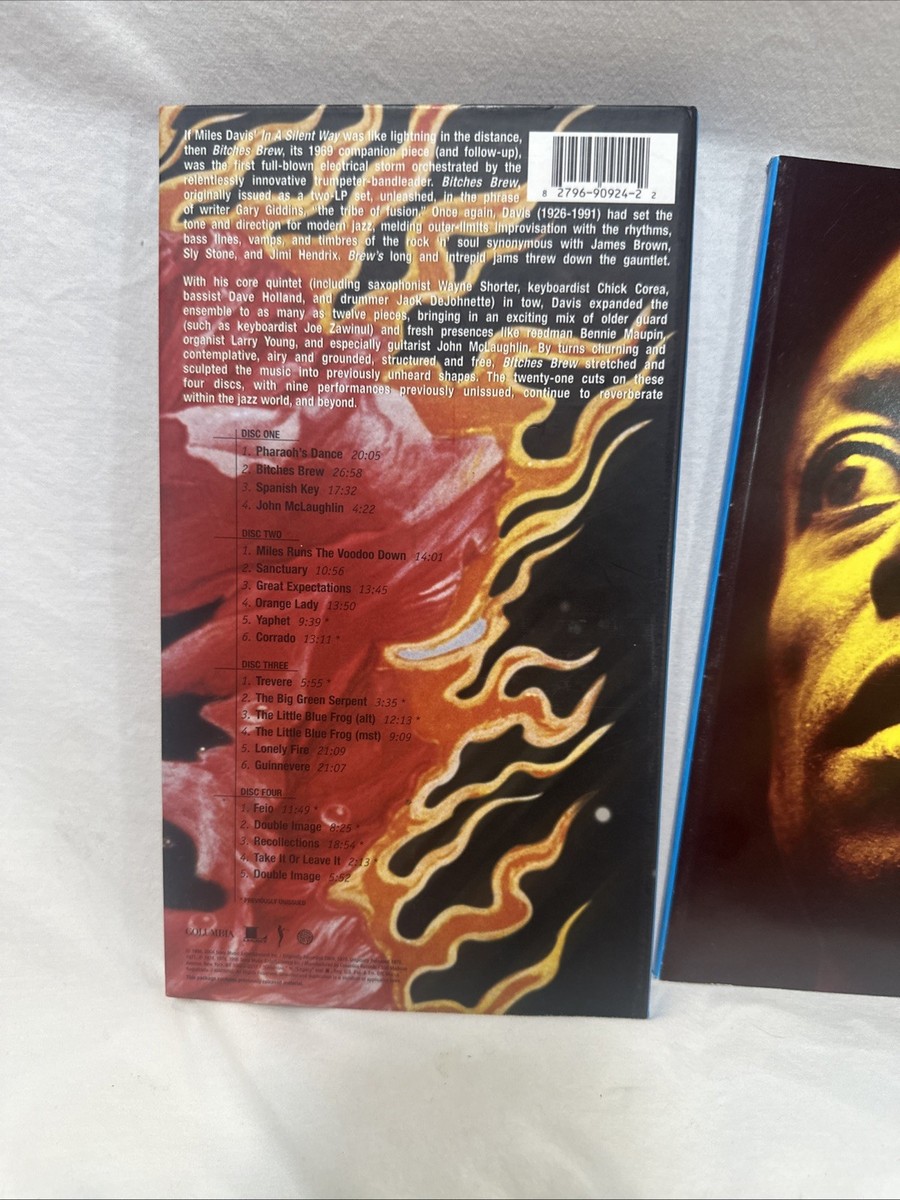 Miles Davis The Complete Bitches Brew Sessions 4 CD Box Set With