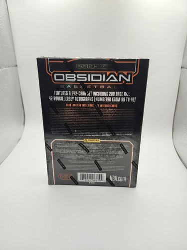 2019-20 Panini Obsidian FOTL First off The Line Basketball Sealed Hobby Box - Picture 2 of 2