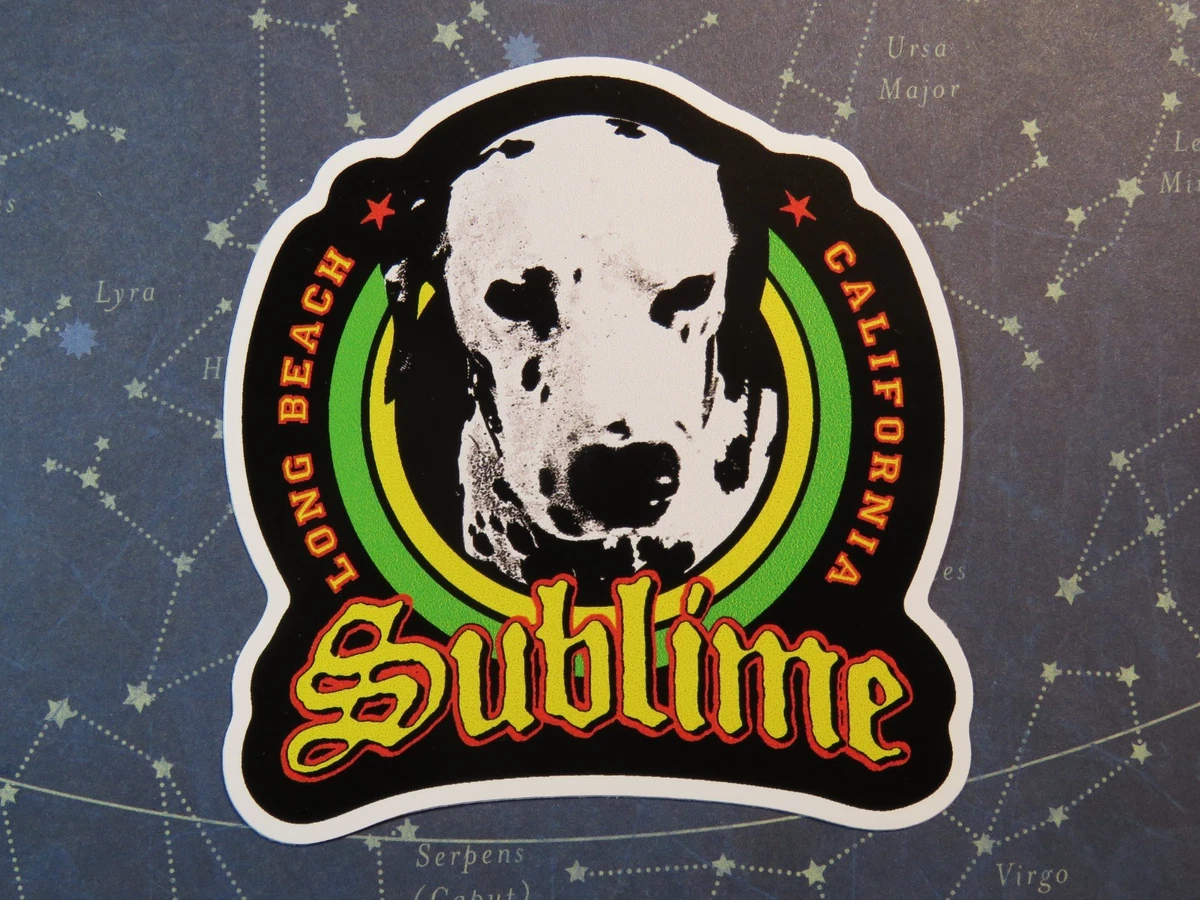 4" MUSIC STICKER ~ SUBLIME: California Punk Sky Band Formed in 1988 - "Lou Dog"