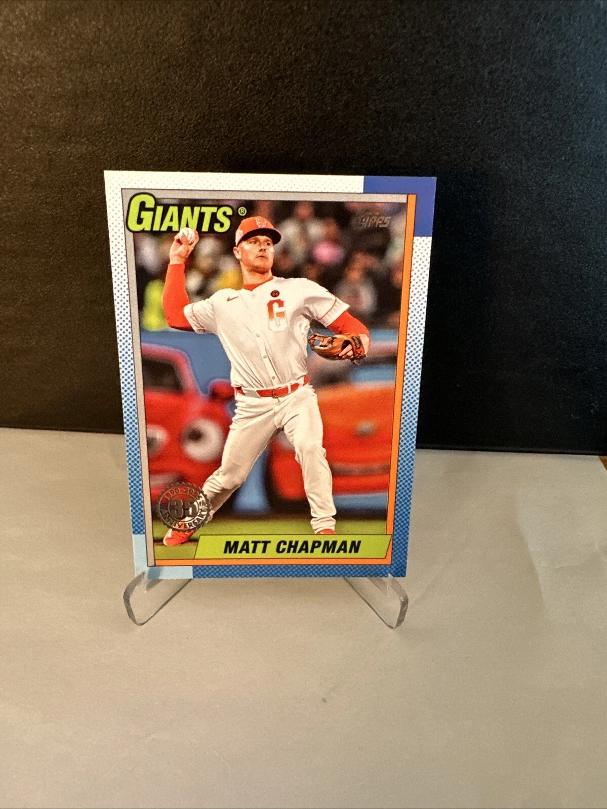 2025 Topps Series 1 - 1990 Topps #T90-86 Matt Chapman Giants