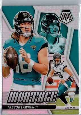 2024 Panini Mosaic - Montage Trevor Lawrence #M-7 Silver Prizm C080