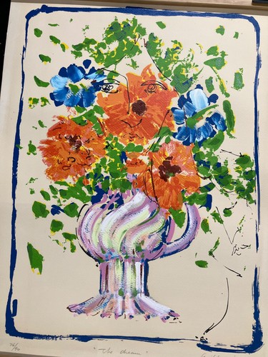 1973 FRANCISCO GRIPPA HAND SIGNED LITHOGRAPH "THE DREAM" 76/90, 19 1/2" X 26" - Picture 2 of 5