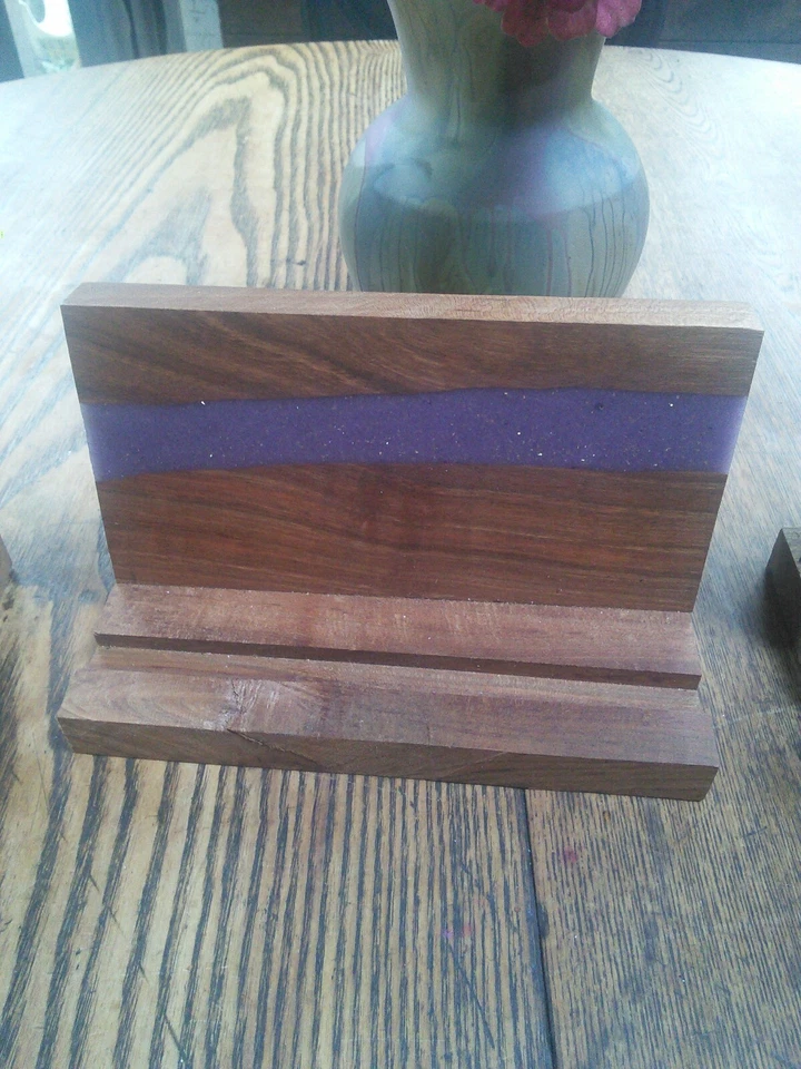 Soporte para teléfono tableta o libro, soporte para tableta de escritorio, hasta 7"x4"x" para iPhone, iPad Foto 3 de 4