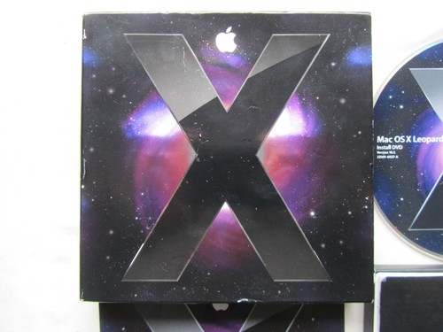 Apple Mac OSX 10.5 Leopard Install DVD FAMILY PACK 5 USER Operating System - Picture 3 of 4