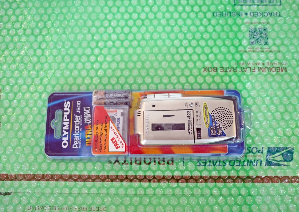 Dual Tape Speed Recorder OM Digital Solutions J300 Microcassette ...