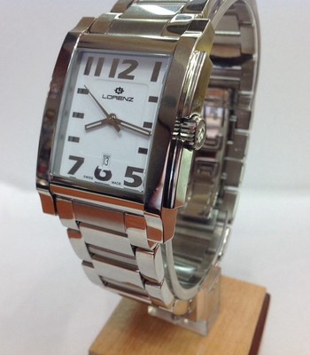 OROLOGIO LORENZ ACCIAIO Quadrato | eBay