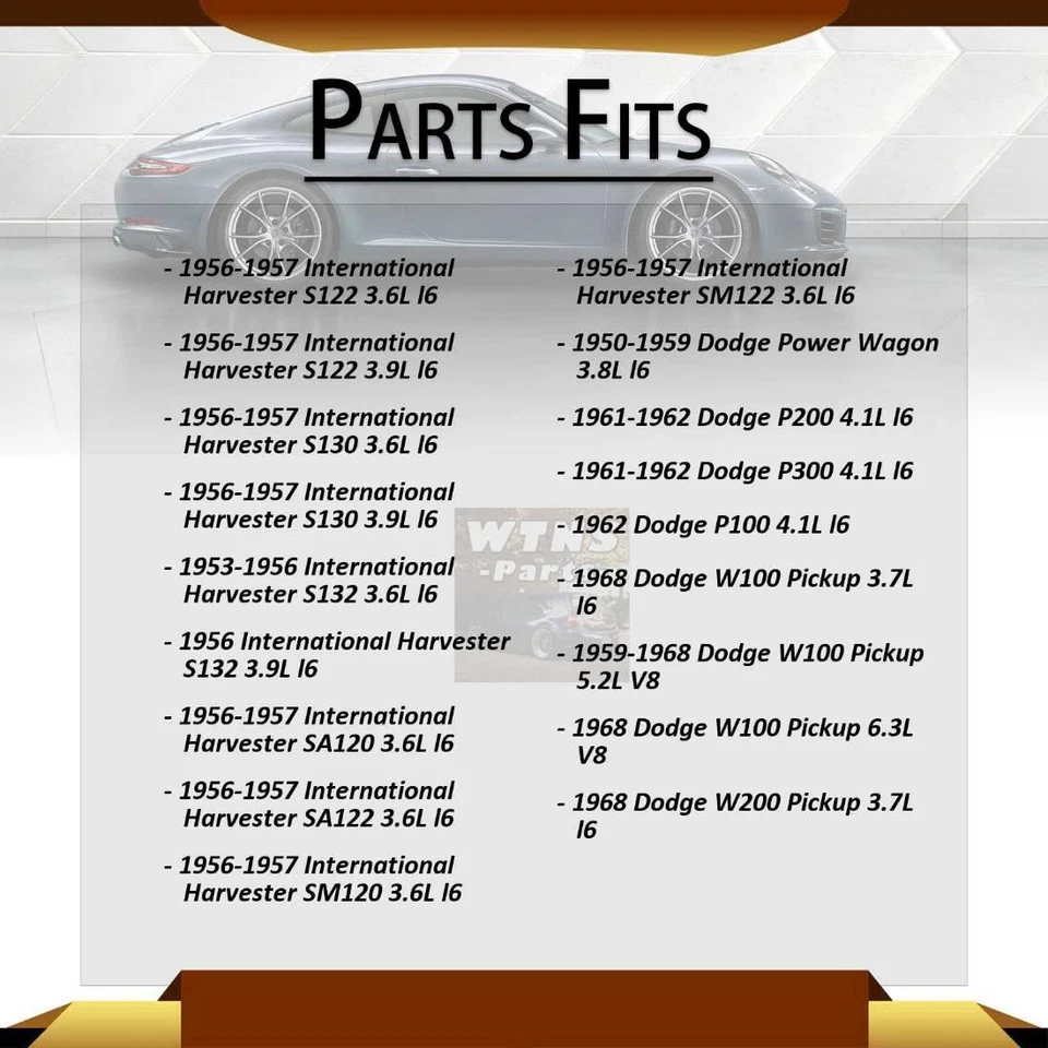 fits 1961~1965 Fargo FW100 Pickup National Front Transfer Case Output Shaft Seal - Image 3 of 4