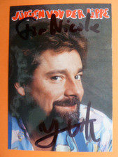 -ah- Jürgen von der Lippe, Autogrammkarte (mit Widmung)