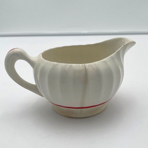 Vintage W.S. George Bolero Floral Lady Creamer Dish - Picture 2 of 4