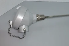 RTD Temperature Sensor Probe 3 Wire 100 Ohm w/Plastic Connection Head 18" (M2)