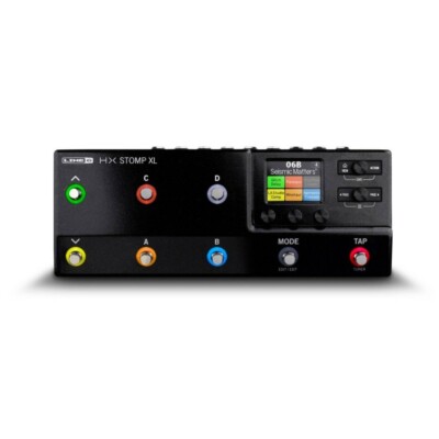 LINE 6 HX STOMP XL Pro Grade Modeling Multi-FX Guitar Processor Interface