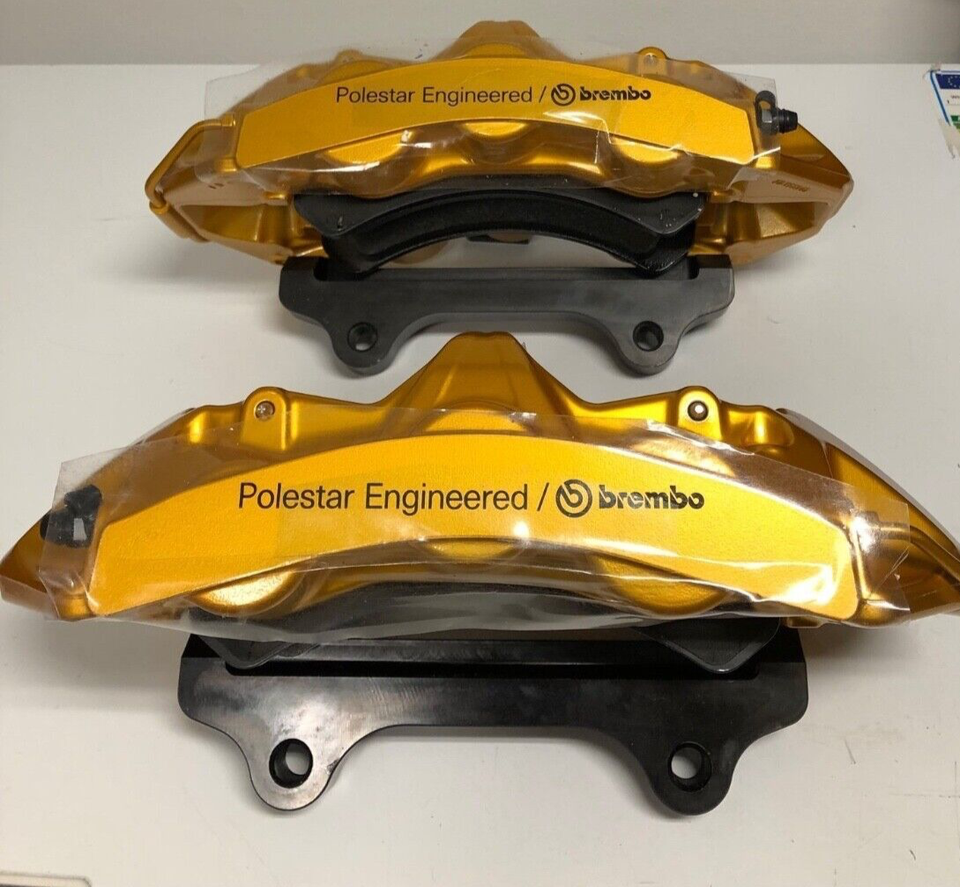 genuine volvo s60 v60 polestar brembo brake calipers dust shield L R