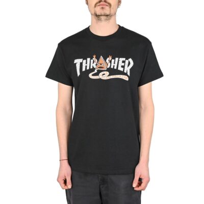 Thrasher x Toy Machine Pyramid S/S T-Shirt Black UK
