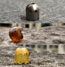 EDC PEI  Titanium Ghost Beads Knife Pendant Paracord Necklace Bracelet