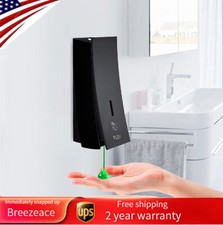 Wall Mounted Liquid Soap Dispenser Bathroom Hand Shampoo Shower Gel Storage