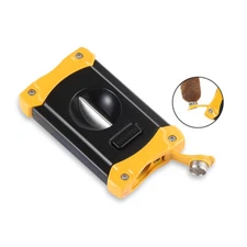 Galiner Cigar Cutter Pocket Gadgets VCut Cigar Knife Scissors Accessories Holder