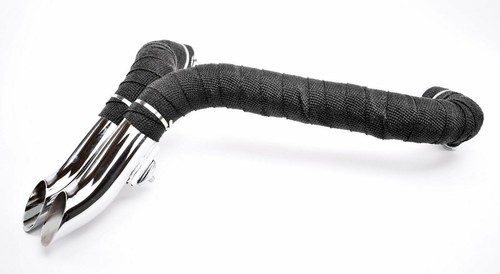 Chrome 1 3/4" L.A.F LAF Drag Pipes Exhaust Harley Softail Chopper Custom Wrapped - Picture 4 of 7
