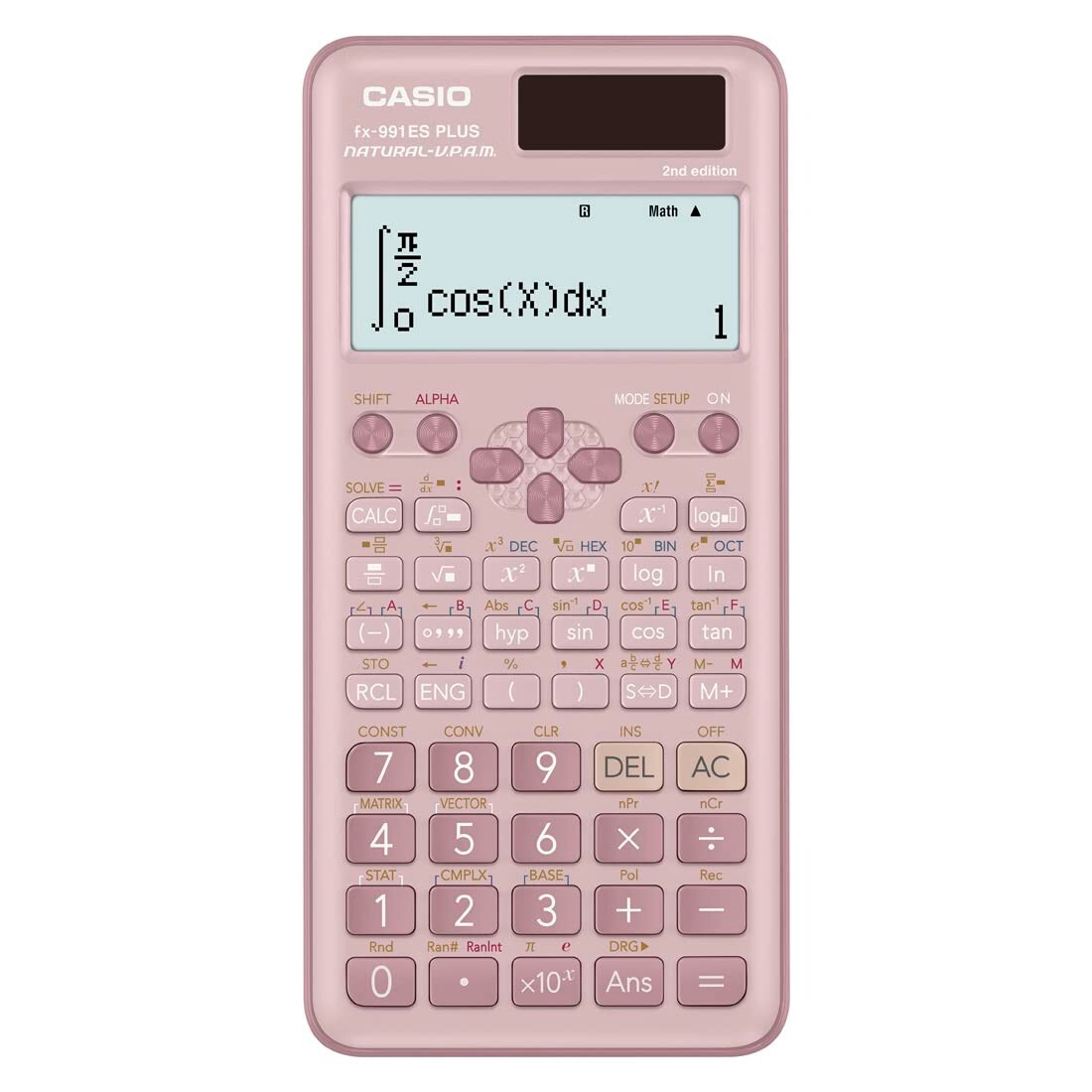 Casio FX-991ES Plus Pink 2nd Gen Non-Programmable Scientific