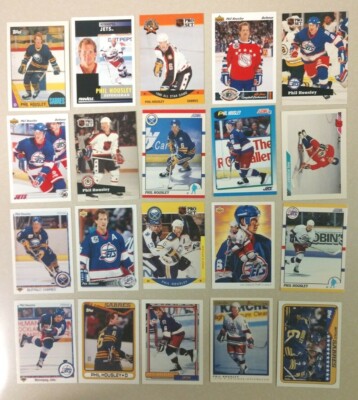 20 Card Lot of Different PHIL HOUSLEY NHL HOF A must for any collector! FREE S&H
