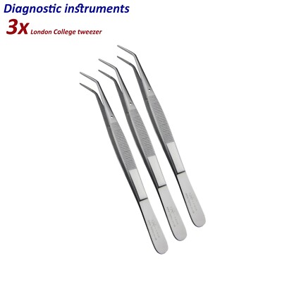 Kit Esame Dentale Pinzetta Universitaria E Specchio Bocca Con Manico - Foto 14