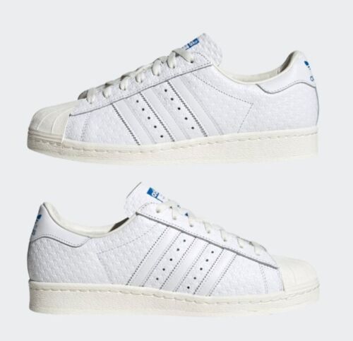 Adidas Superstar 82 Scarpe Uomo 11.5 Bianco - NUOVO - Foto 11 di 11