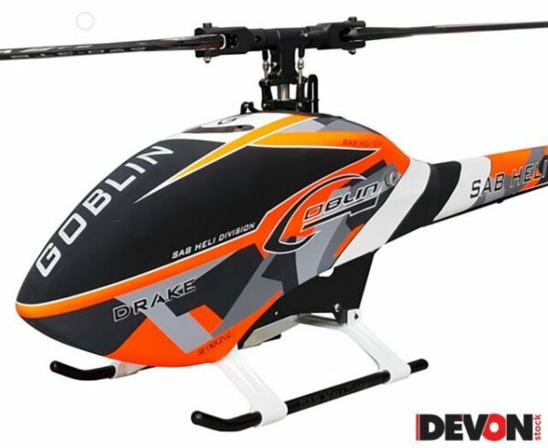 Helicopter Electrical RC Model SAB Goblin 380 Yellow FBL Spirit 6 CANALI CH for sale online | eBay