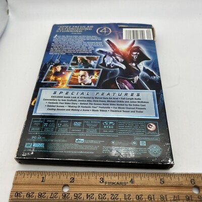 Fantastic Four (DVD, 2005, Full Screen) Michael Chiklis, Chris