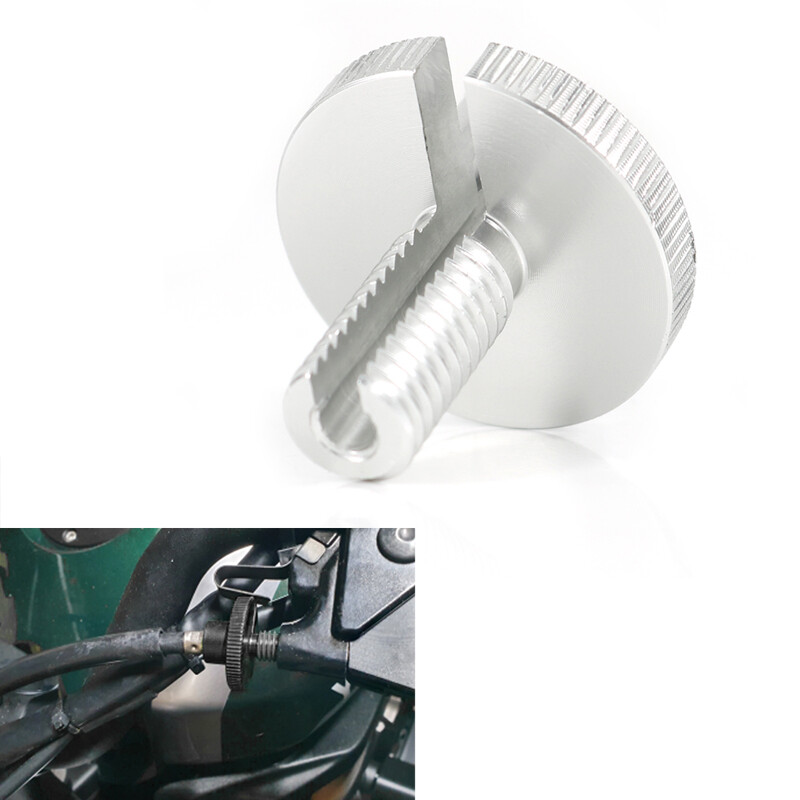 Motor Clutch Cable Wire Adjuster Screw Fit For YAMAHA FZ6 FZ8 FZ1 Naked