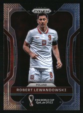 Robert Lewandowski 2022 Panini Prizm FIFA World Cup Qatar #170 SOCCER Card