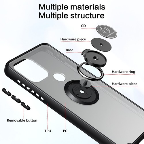 For Motorola Moto G Stylus 5G 2021 Case wIth Ring Stand Rugged Shockproof Cover - Picture 7 of 10