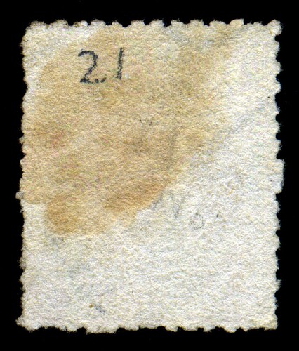 Queensland. 1866. 1d. Org Ver. SC # 21. SG 51. Wmk 65. Perf 13. Sehr guter Zustand gebraucht - Bild 2 von 2