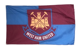 West Ham United Flag Banner 3 x 5 ft Hammers England Premier Football