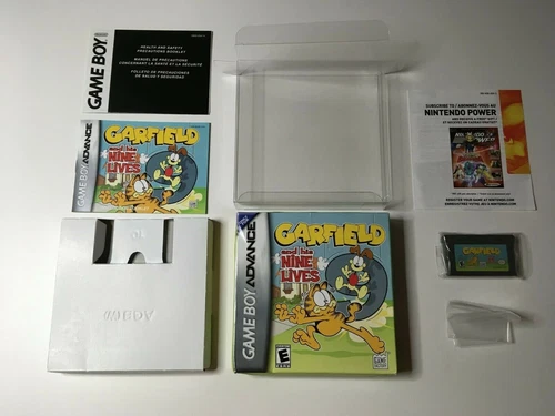 Garfield and His Nine Lives - Game Boy Advance - GBA