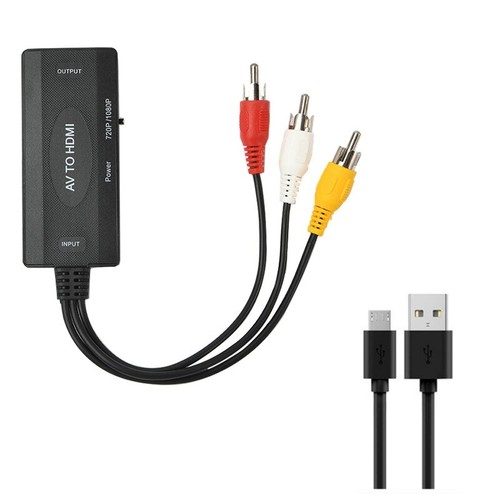 RCA AV to HDMI Converter Adapter Composite HDCP Protocol 1080P HDTV/DVD TD - Bild 12 von 13