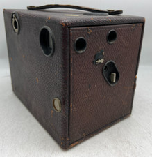 Antique Western Camera Mfg Co. Magazine Cyclone No 5 Drop Plate Box Camera AS-IS