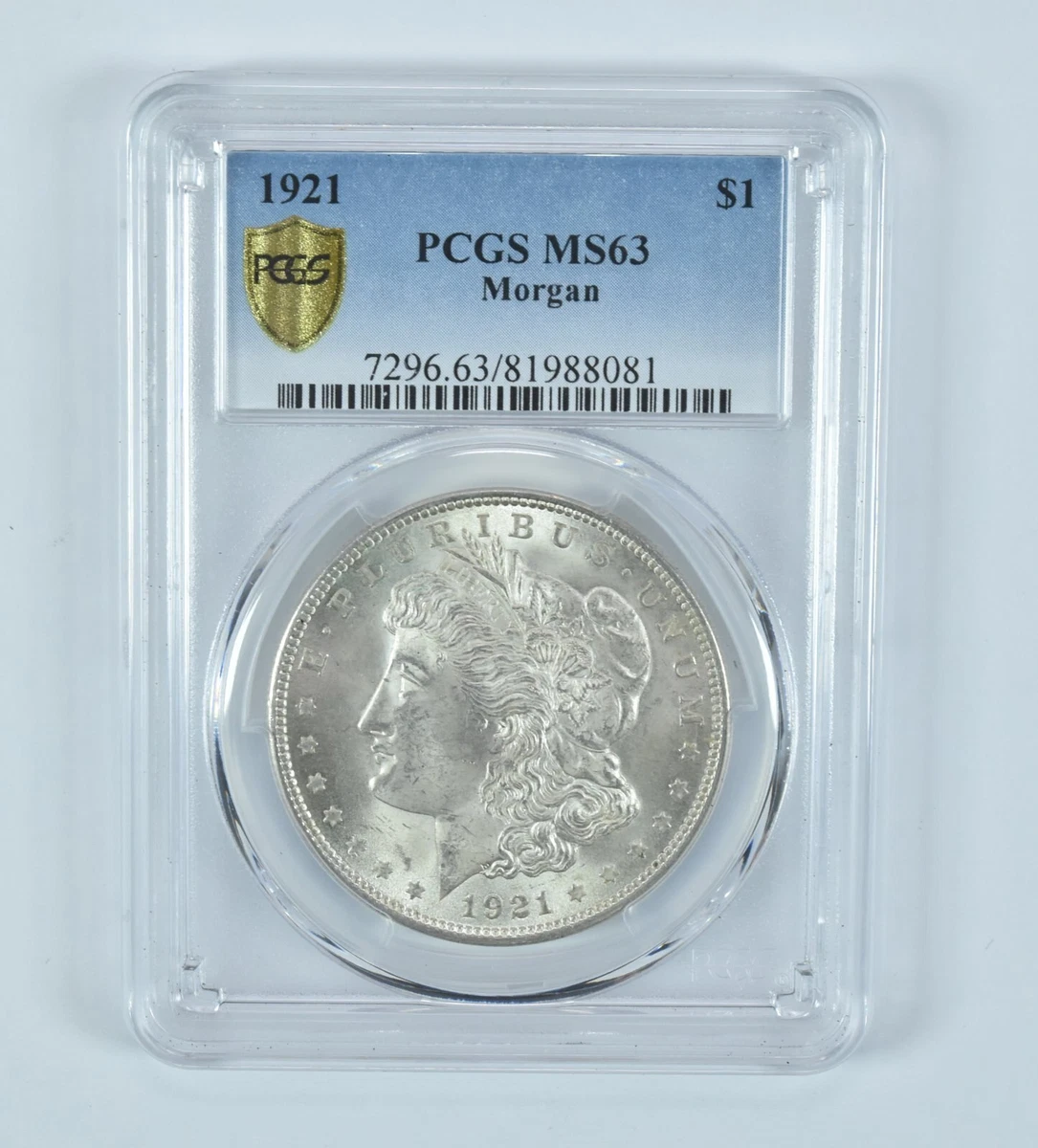 MS 63 Graded 1921 Year Morgan US Dollars (1878-1921) for sale | eBay