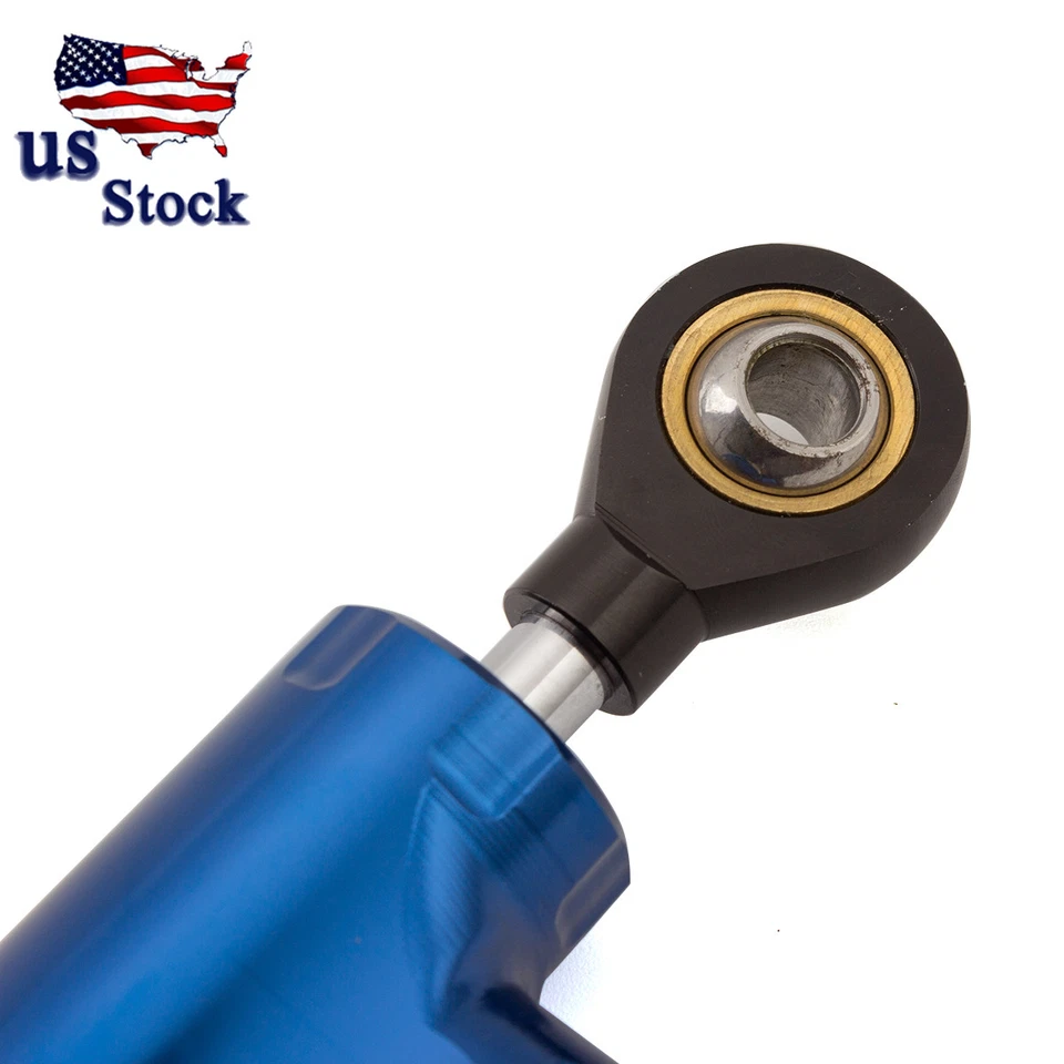 For Suzuki GSXR600/750/1000 Hayabusa CNC Steering Damper Stabilizer Linear US - Image 3 of 4