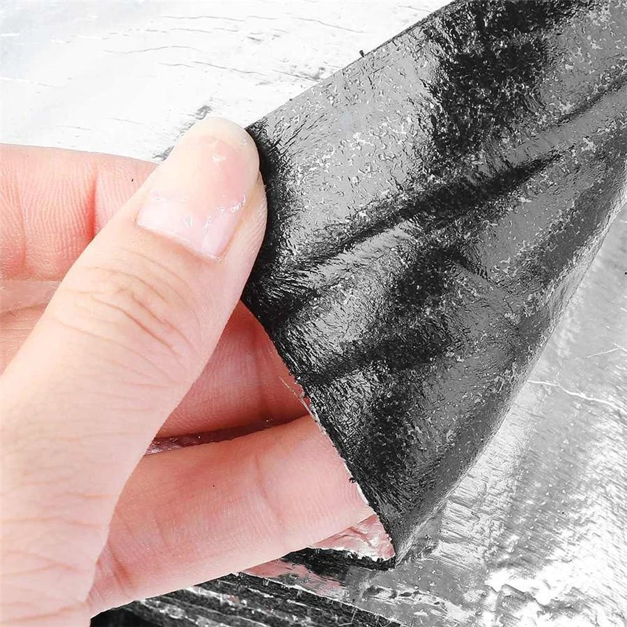 Self-Adhesive Sound Deadener Mat For Car Hood Engine Fireproof Heat Insulation - Imagem 3 de 4