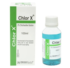 Dental Prevest Chlor X 2 chlorhexidine solution for final irrigation Free Ship
