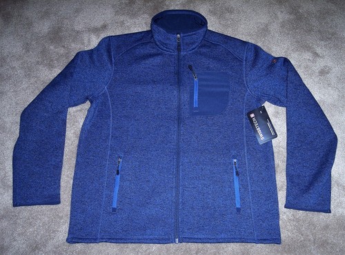 MEN'S MARLED FLEECE LINED SWEATER SWISS TECH PERFORMANCE OUTERWEAR ...